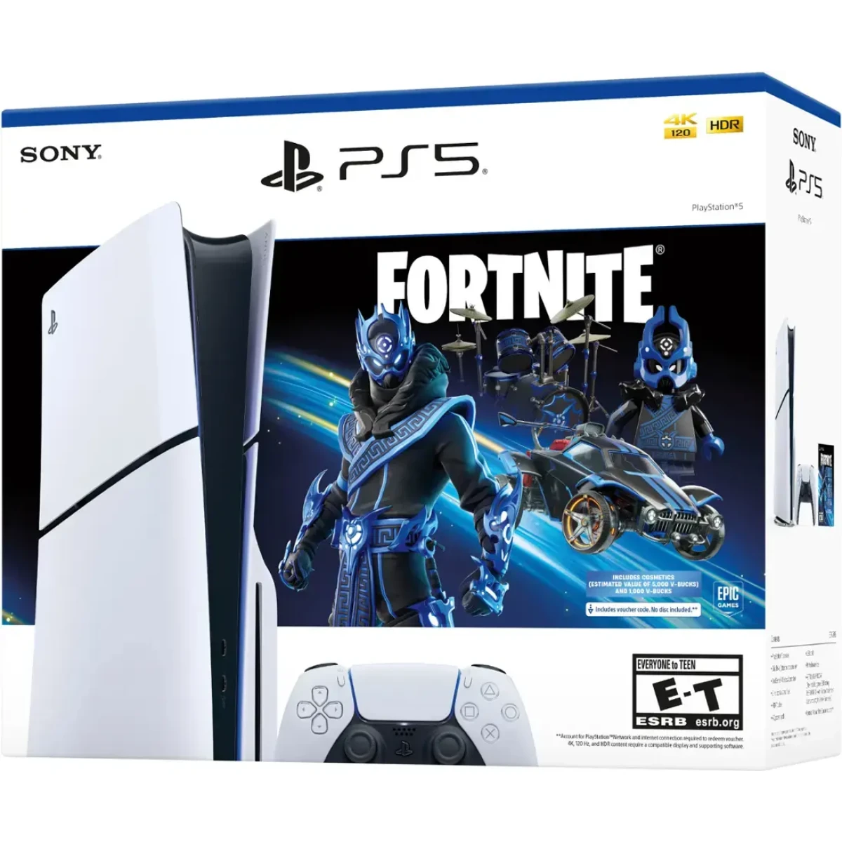 Sony PlayStation 5 Slim 1TB Fortnite Cobalt Star Bundle - Image 5
