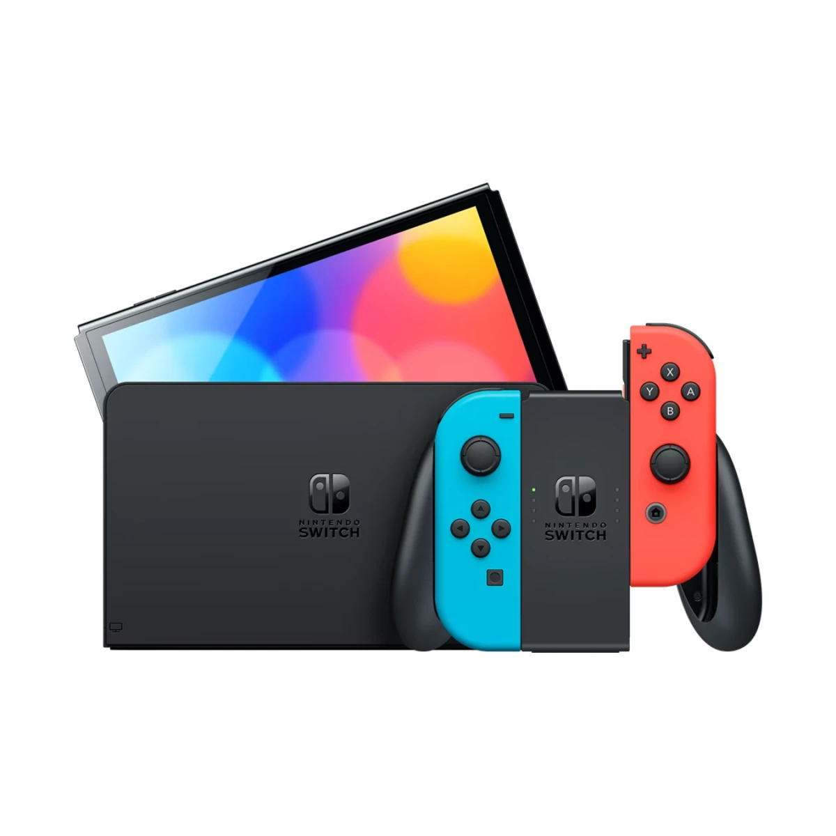 Nintendo Switch OLED 64 GB Standard Neón - Image 5