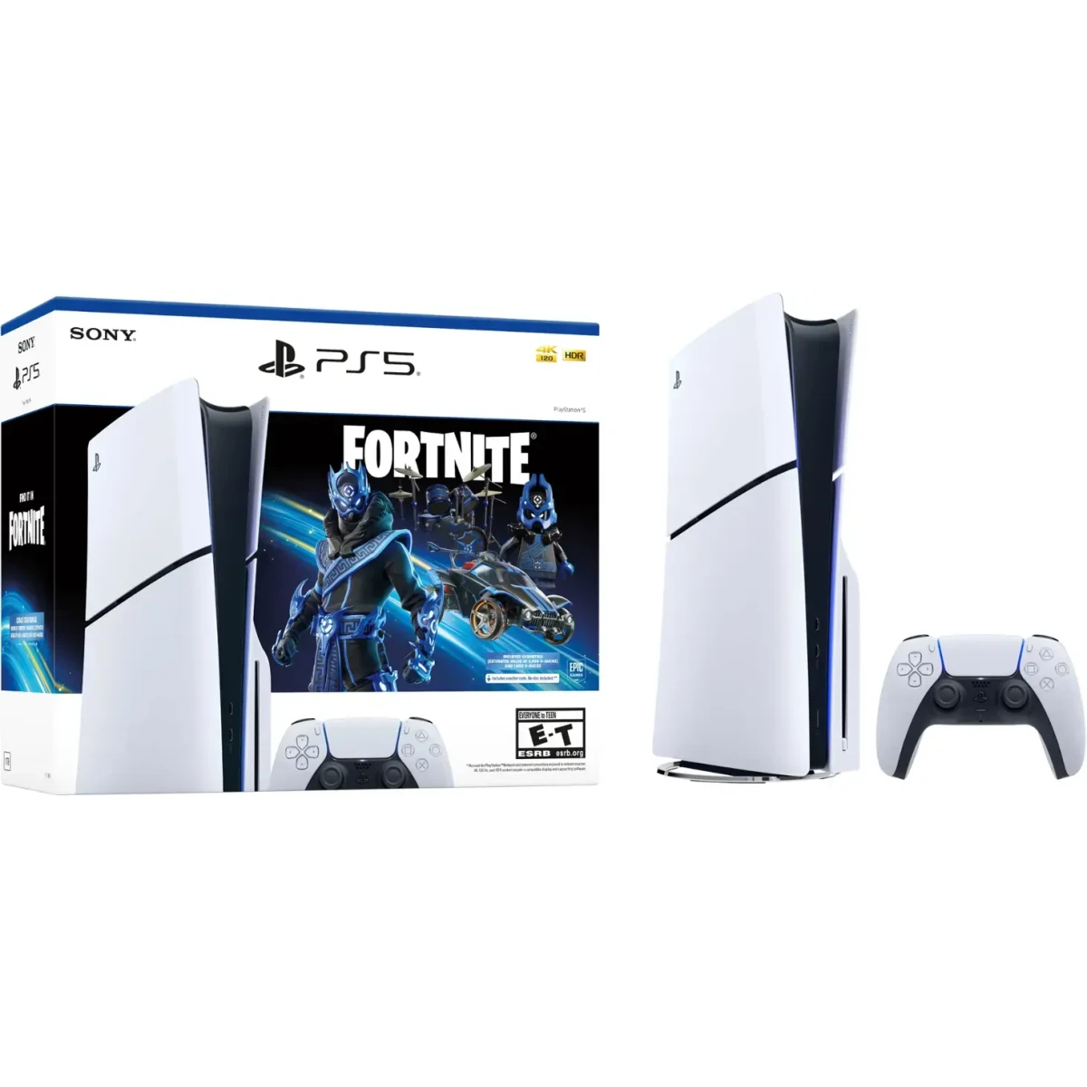 Sony PlayStation 5 Slim 1TB Fortnite Cobalt Star Bundle - Image 2