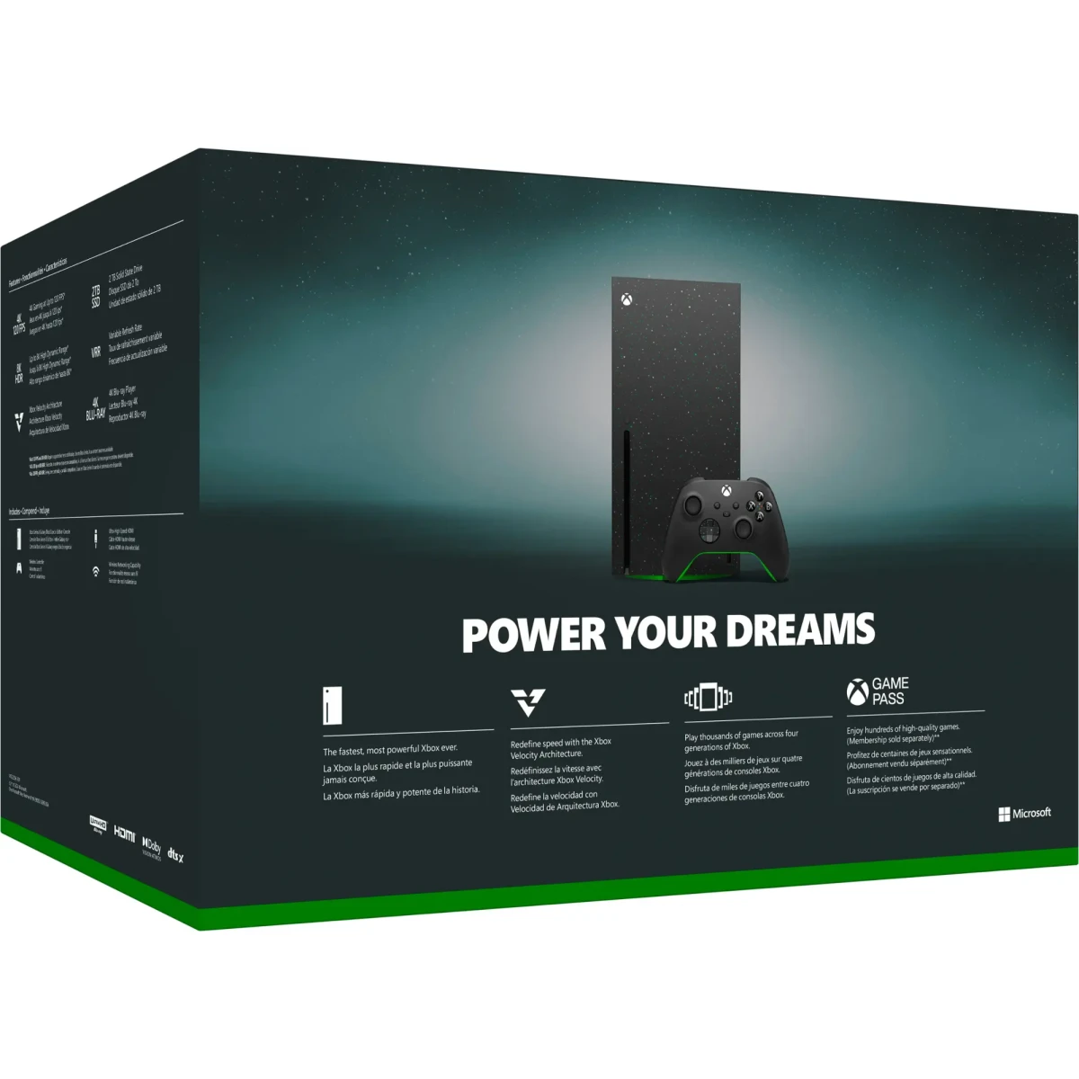 Microsoft Xbox Series X 2TB Galaxy Black Limited Edition Reacondicionado - Image 4