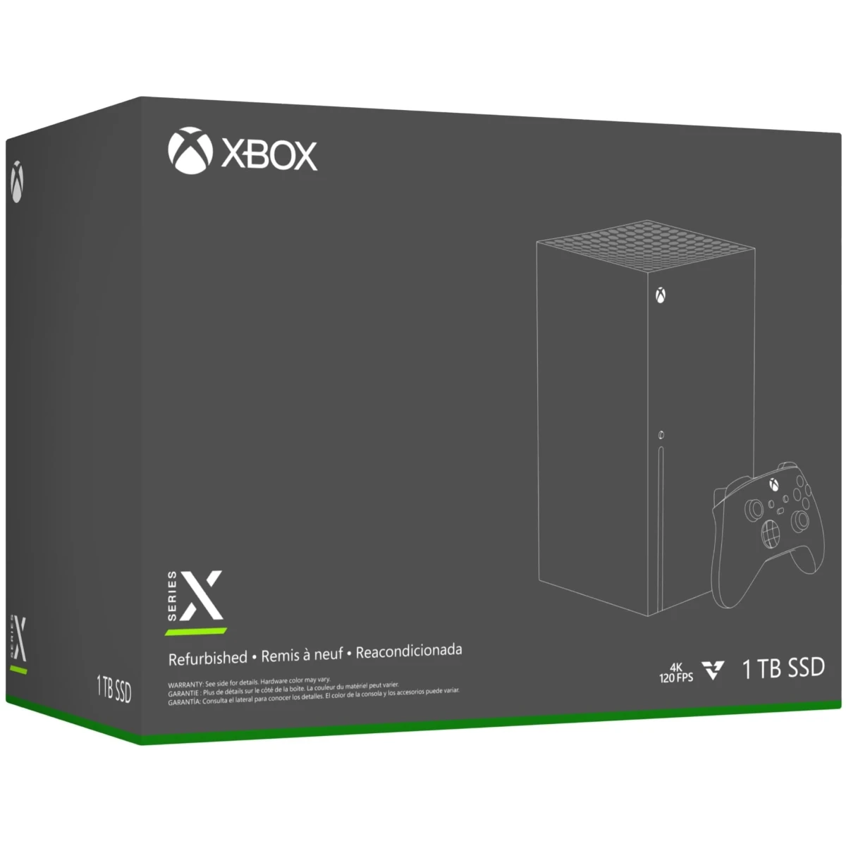 Microsoft Xbox Series X 1TB Black Reacondicionado